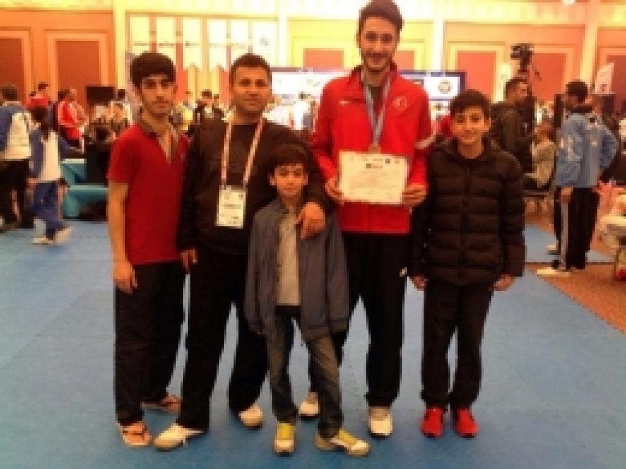 Batmanlı taekwon-docu Avrupa üçüncüsü