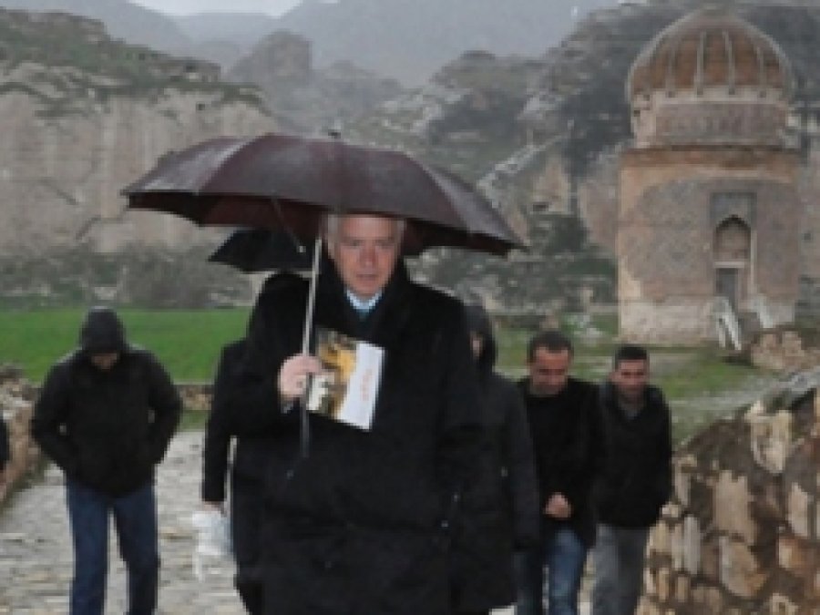 Almanya Büyükelçiliği Hasankeyf'i gezdi