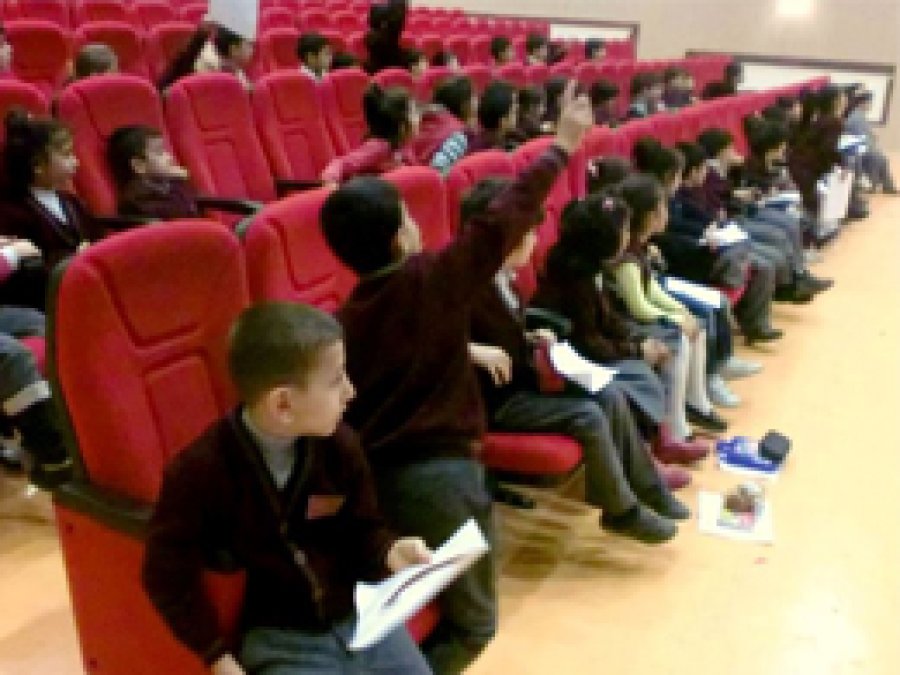 TEGV ile öğrenciler hem eğlendiler hem öğrendiler