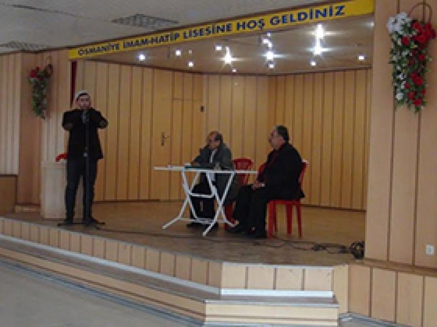 Osmaniye'de Ezan yarışması yapıldı