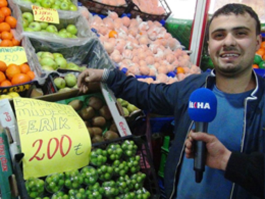 1 kg yeşil eriğin fiyatı, çeyrek altından pahalı