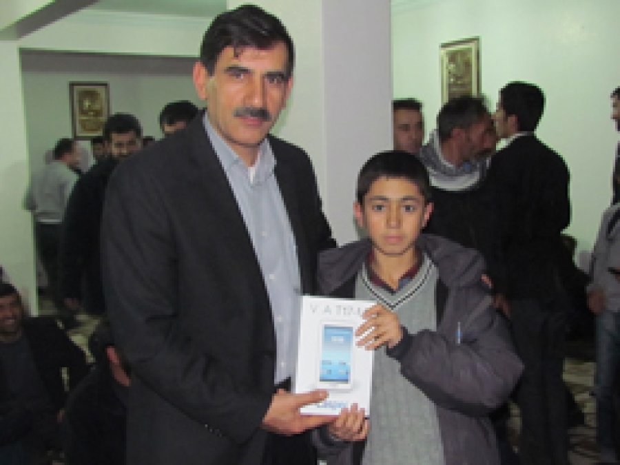 Siverek’te Siyer Sınavında Dereceye Girenlere ödül