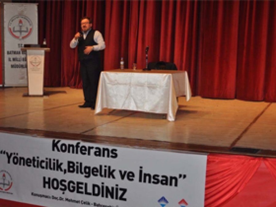 'Yöneticilik, Bilgelik ve İnsan' konferansı