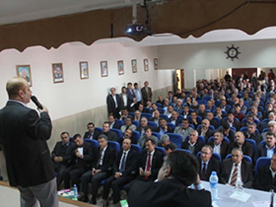 Kızıltepe'de engelliler toplantısı düzenlendi