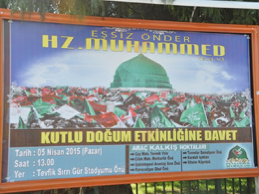 Mersin ‘Kutlu Doğum’ etkinliğine hazırlanıyor