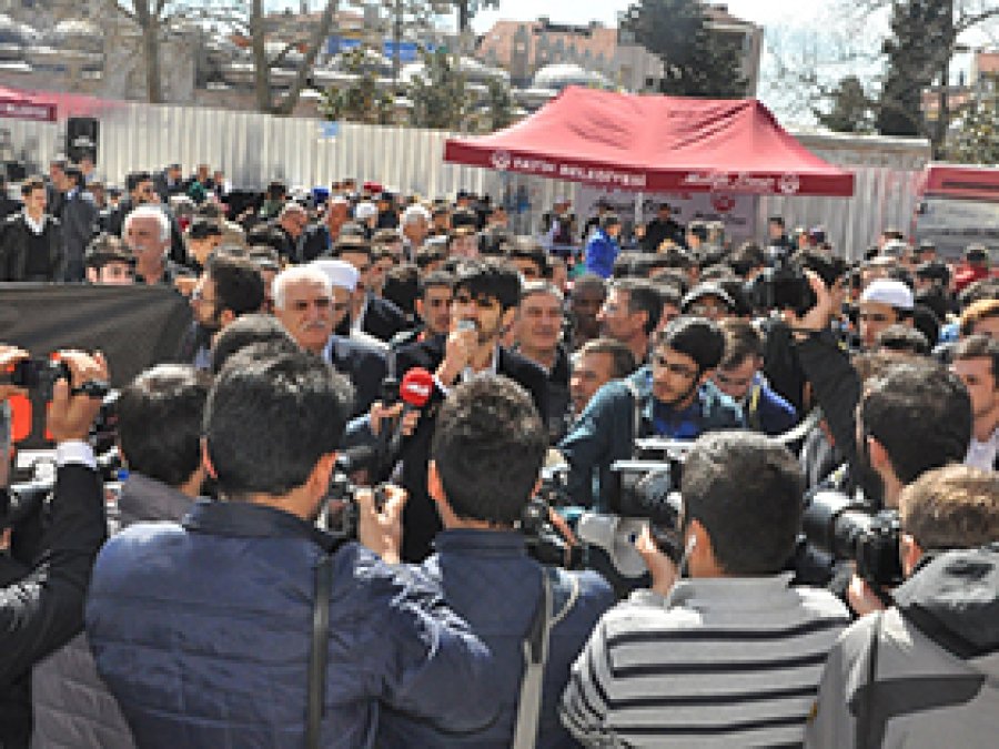 Savcı Kiraz'ın öldürülmesi protesto edildi
