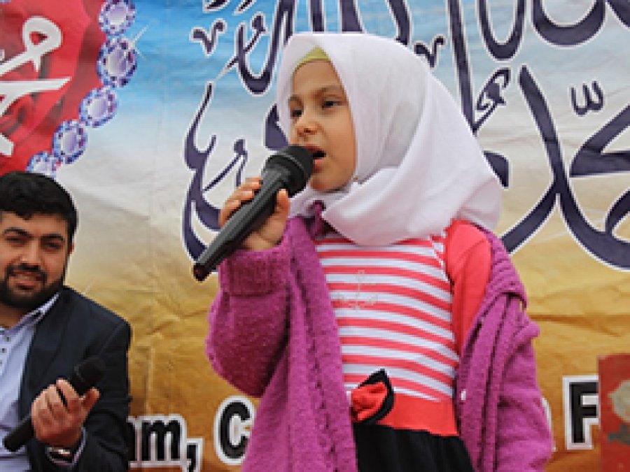 Kırkpınar köyünde Kutlu Doğum heyecanı