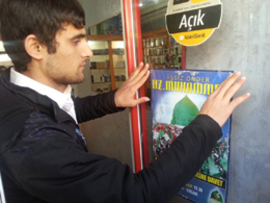 Ergani'de Kutlu Doğum hazırlığı