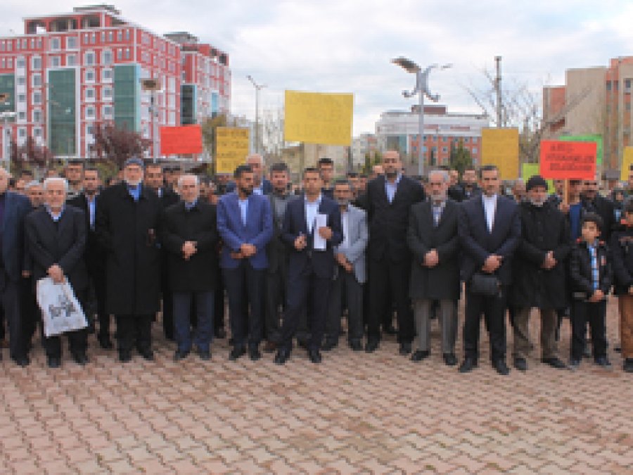 Mardin’de ‘Kamaruzzaman’ protestosu