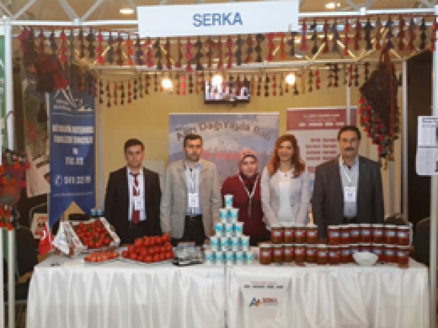 SERKA ile Ağrılı Çiftçiler Uluslararası Kongrede