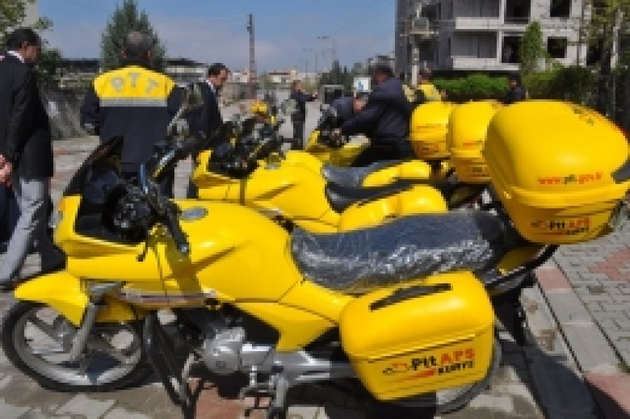Batman’da PTT’ye 25 yeni motosiklet