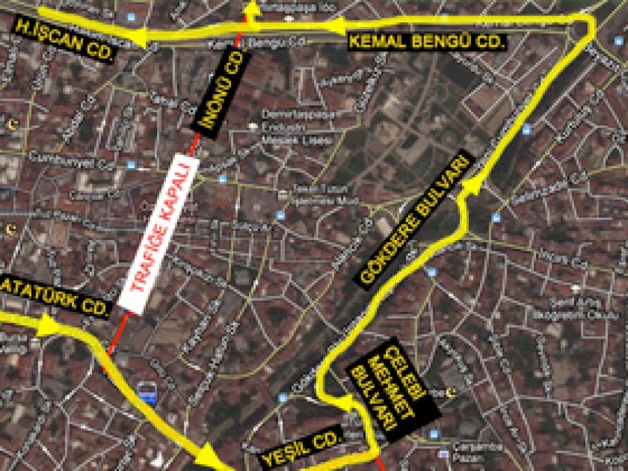 Bursa trafiğine Kutlu Doğum ayarı