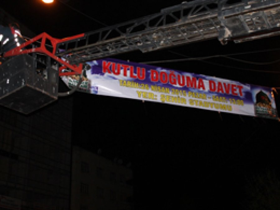 Siirt Kutlu Doğum etkinliğine hazırlanıyor