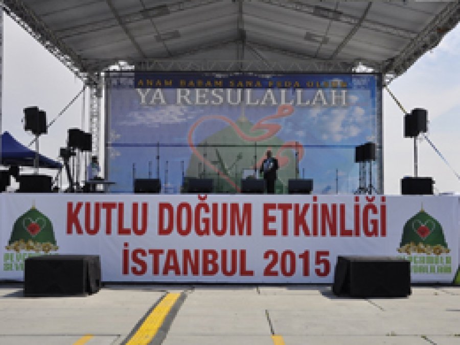 İstanbul Kutlu Doğum Etkinliğine hazır