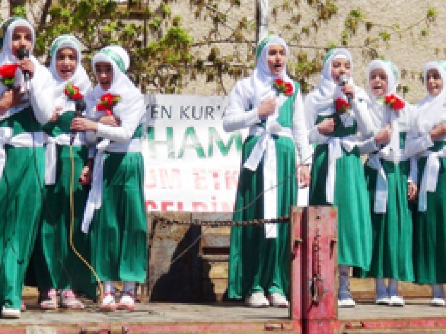 Karabulak köyünde Kutlu Doğum etkinliği