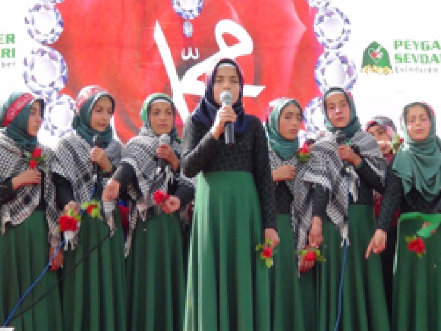 Çınar’ın Kerrık mahallesinde Kutlu Doğum etkinliği