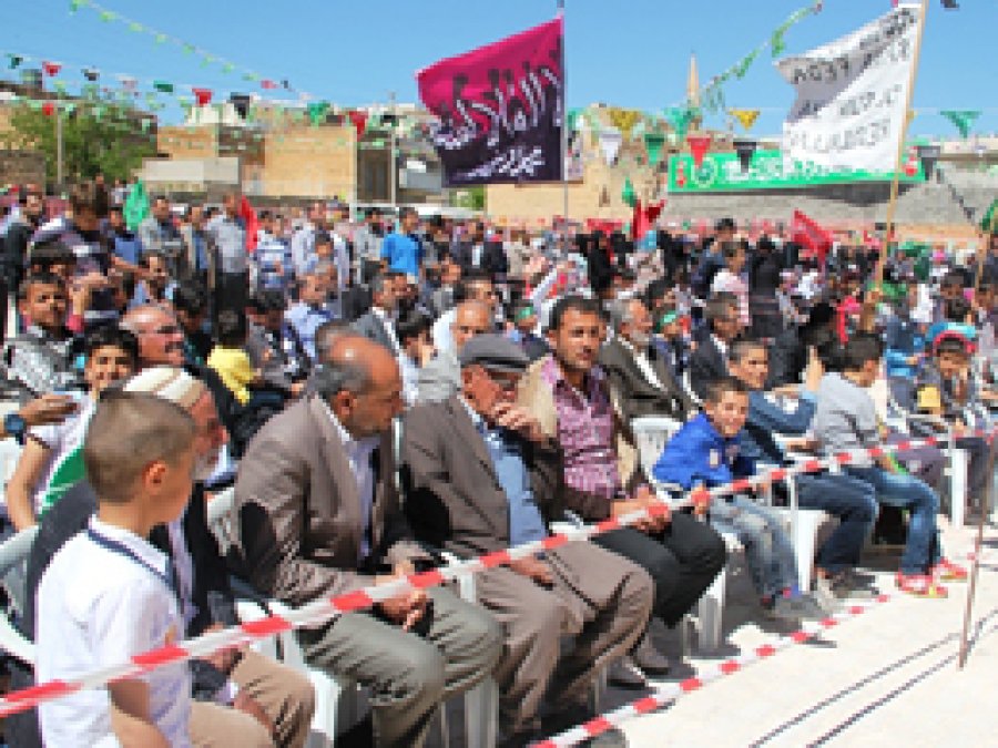 Midyat Söğütlü 'de İlk Kutlu Doğum etkinliği