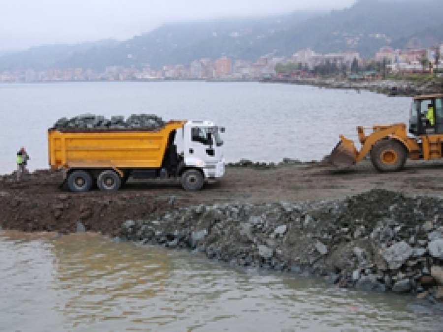 ‘Külliye Projesi’nin deniz dolgusu başladı