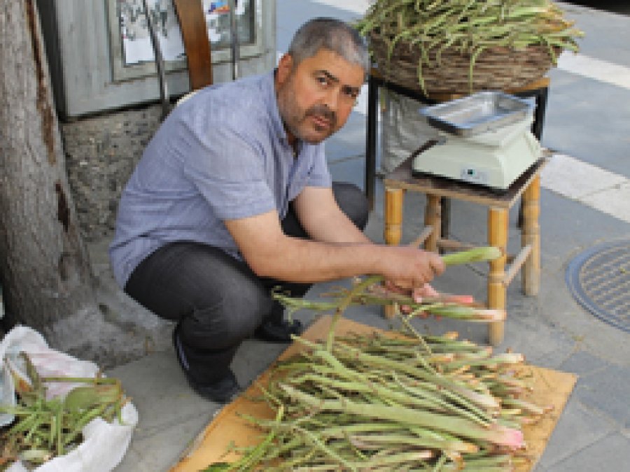 Uçkun Diyarbakır’daki tezgâhlarda yerini aldı