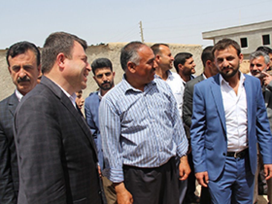 Mehmet Yavuz, barış yemeğine katıldı