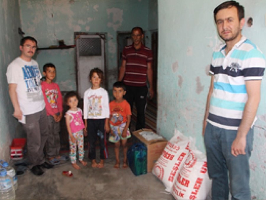 Kermes gelirleri muhtaçlara dağıtıldı