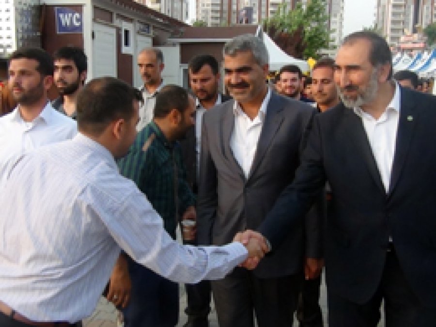 HÜDA PAR Genel Başkanından kermes ziyareti