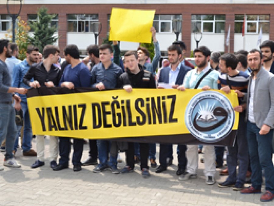 Rize'de Mısır’daki idam kararlarına protesto