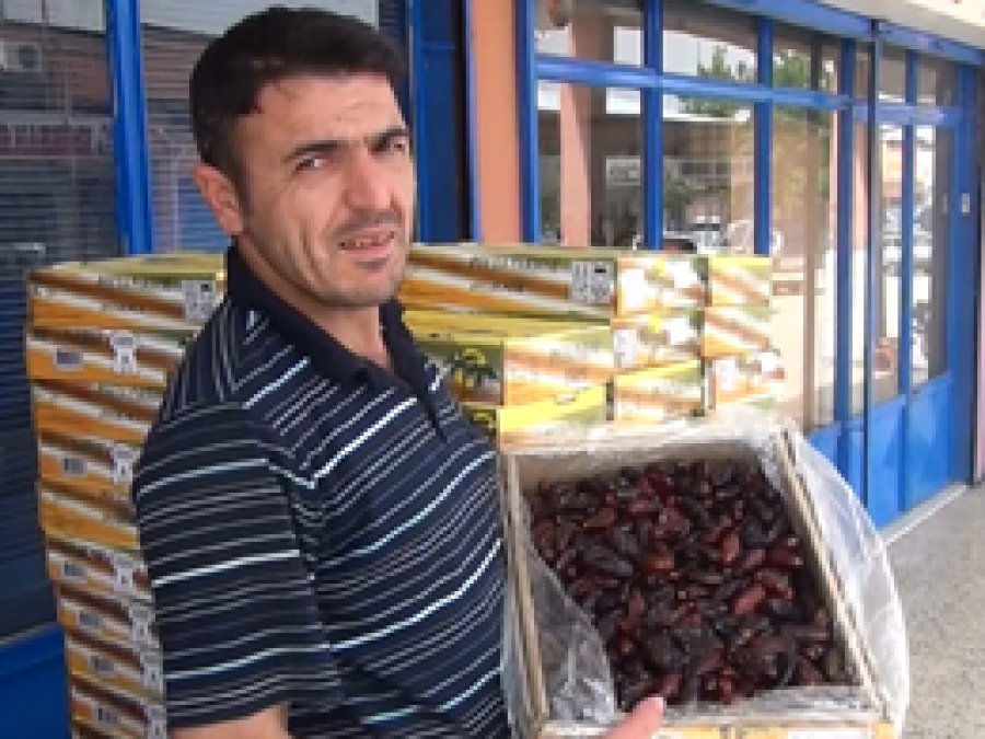 Ramazanlık hurmalar gelmeye başladı
