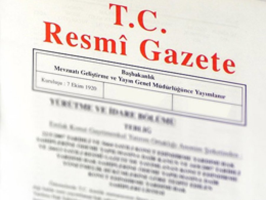 Bakanlar Kurulu'nun istifası Resmi Gazete'de