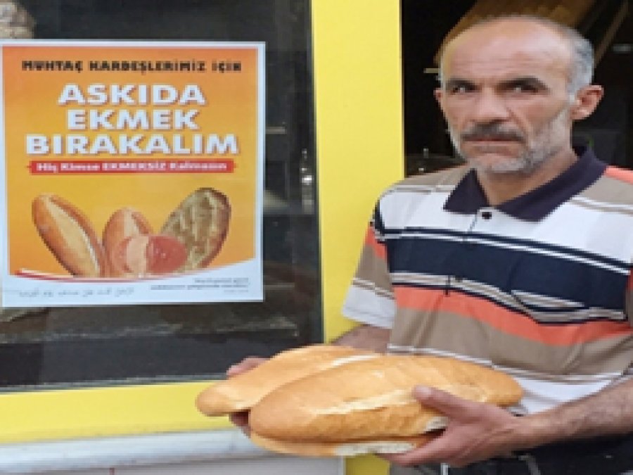 Mardin’de 'Askıda Ekmek' projesi
