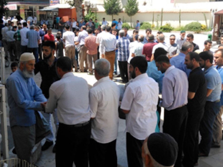 Osmaniye HÜDA PAR'da toplu bayramlaşma