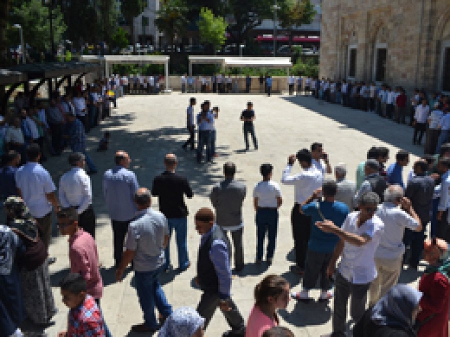 Bursa’da örnek bayramlaşma
