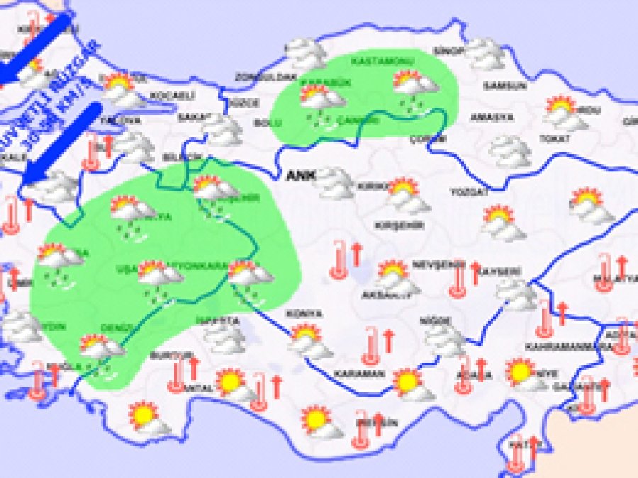 Hava sıcaklıkları bunaltmaya devam edecek