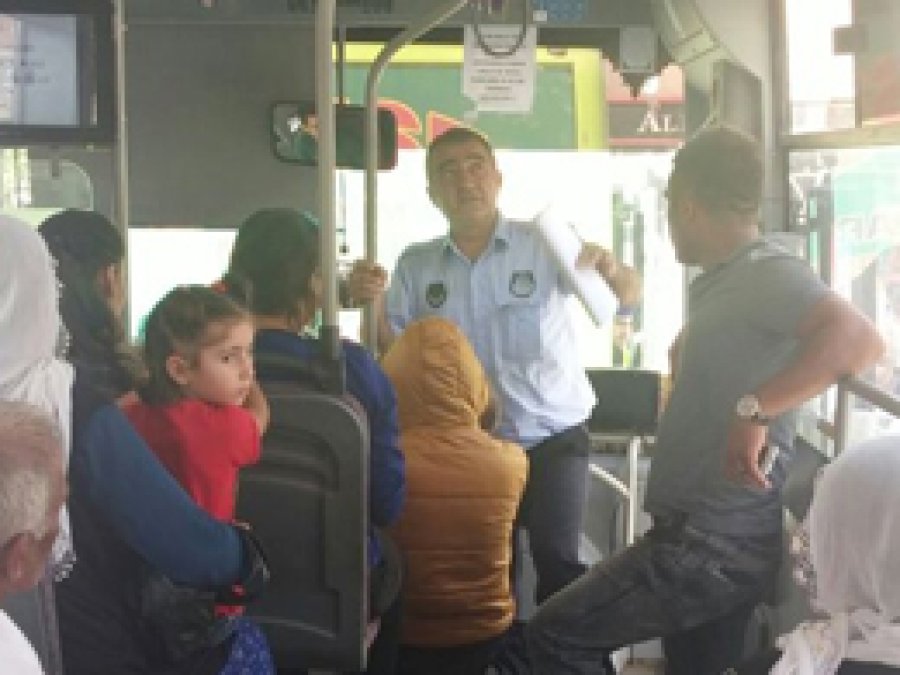 Toplu taşıma araçlarına klima denetimi