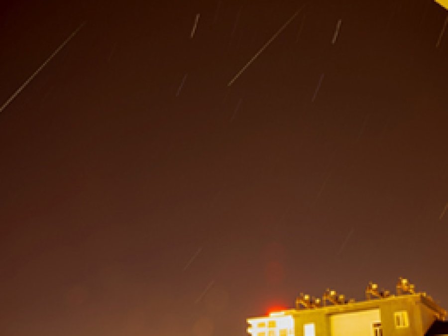 Meteor yağmuru Batman’dan da seyredildi