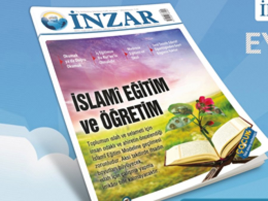 İnzar Dergisi Eylül sayısı çıktı