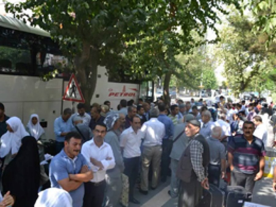 Siirtli hacı adayları dualarla uğurlandı