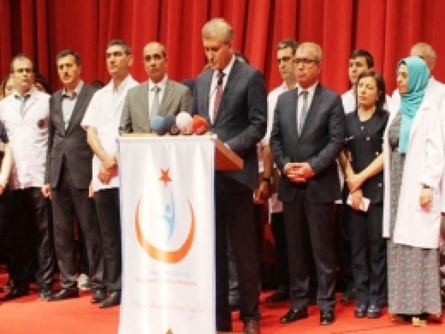 Sağlık Bakanlığı yöneticileri Diyarbakır'da