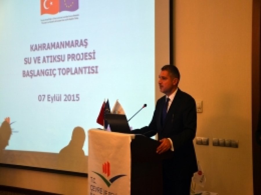 Kahramanmaraş 'Su Ve Atık Su Projesi' anlatıldı