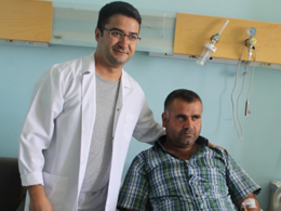 Şırnak'ta ilk kez kapalı damar ameliyatı