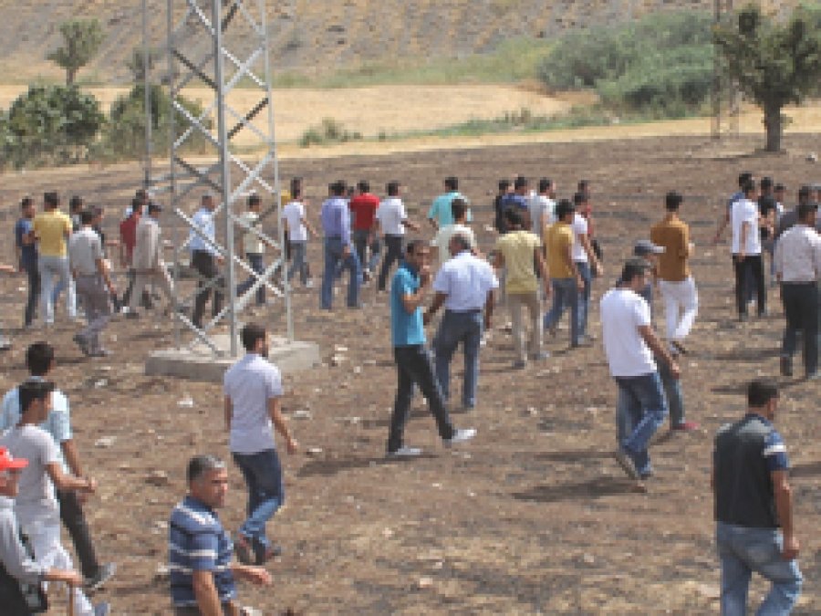 Şırnak'tan Cizre'ye giden gruba müdahale