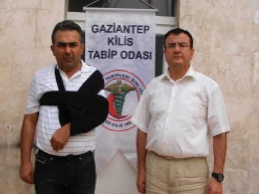 Kilis'te bir doktorun darp edildiği iddiası