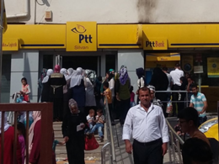 Silvan'da PTT çilesi