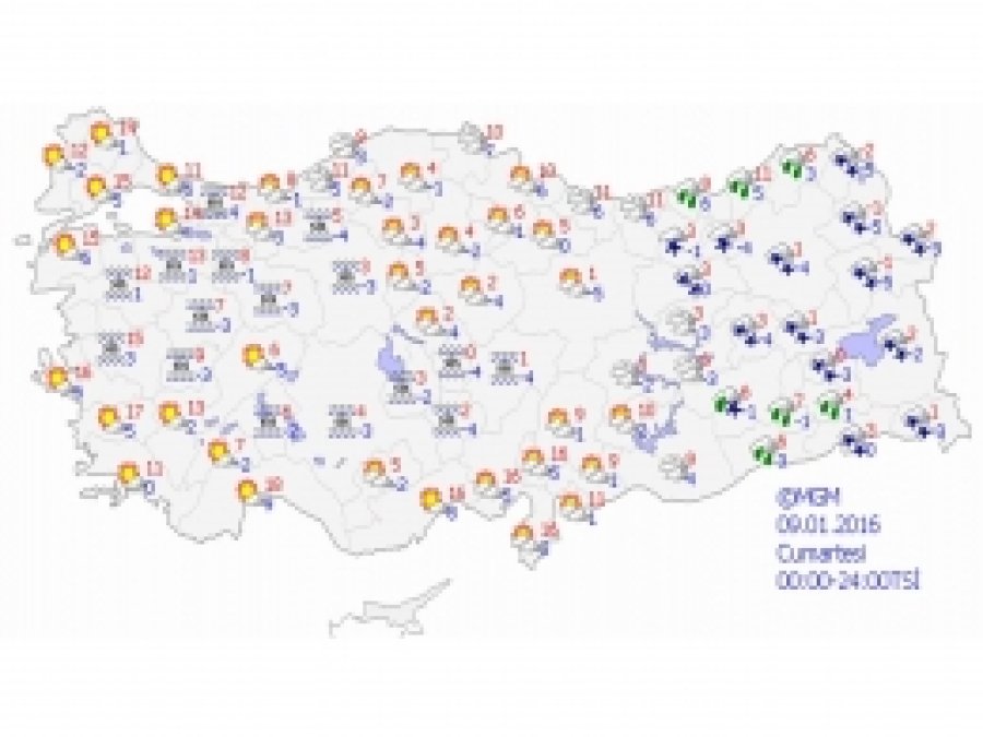 Meteorolojiden buzlanma ve don uyarısı
