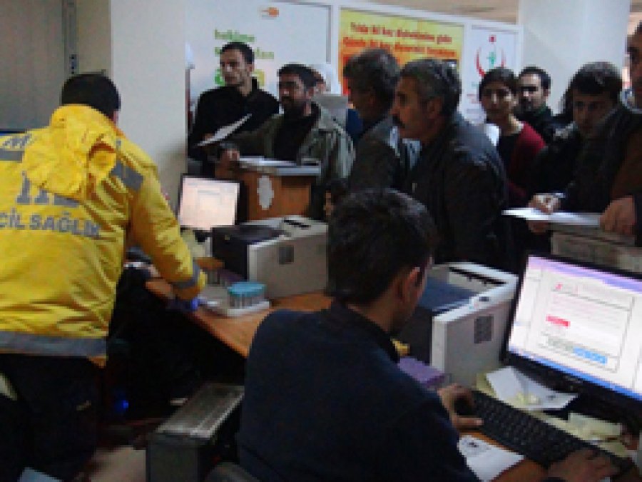 Havalar soğuyunca acil servis dolup taştı