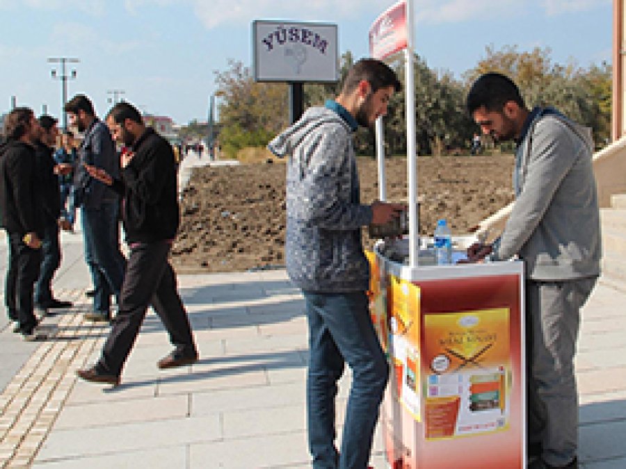 Van'da meal sınavı başvurusuna ilgi