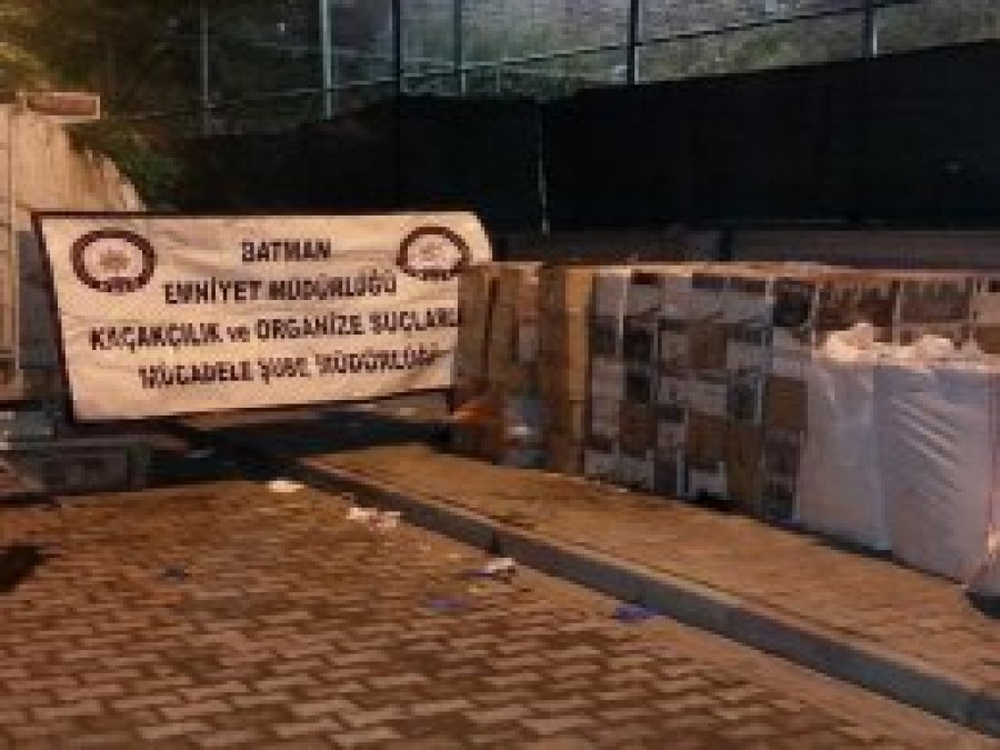 Kaçak akaryakıt ve sigara ele geçirildi