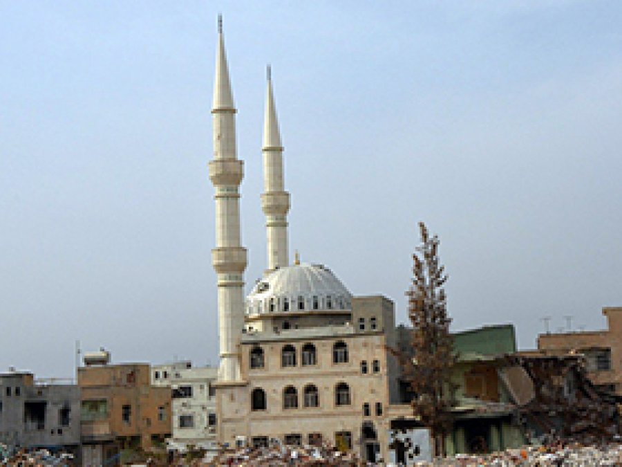 Nusaybin'de 4 cami kullanılamaz hale geldi