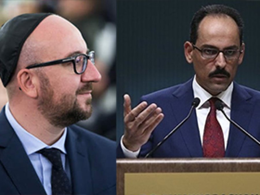 Kalın'dan Belçika Başbakanı'na sert yanıt