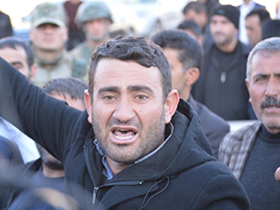 Şirvan'da ağır yürüyen arama protestosu